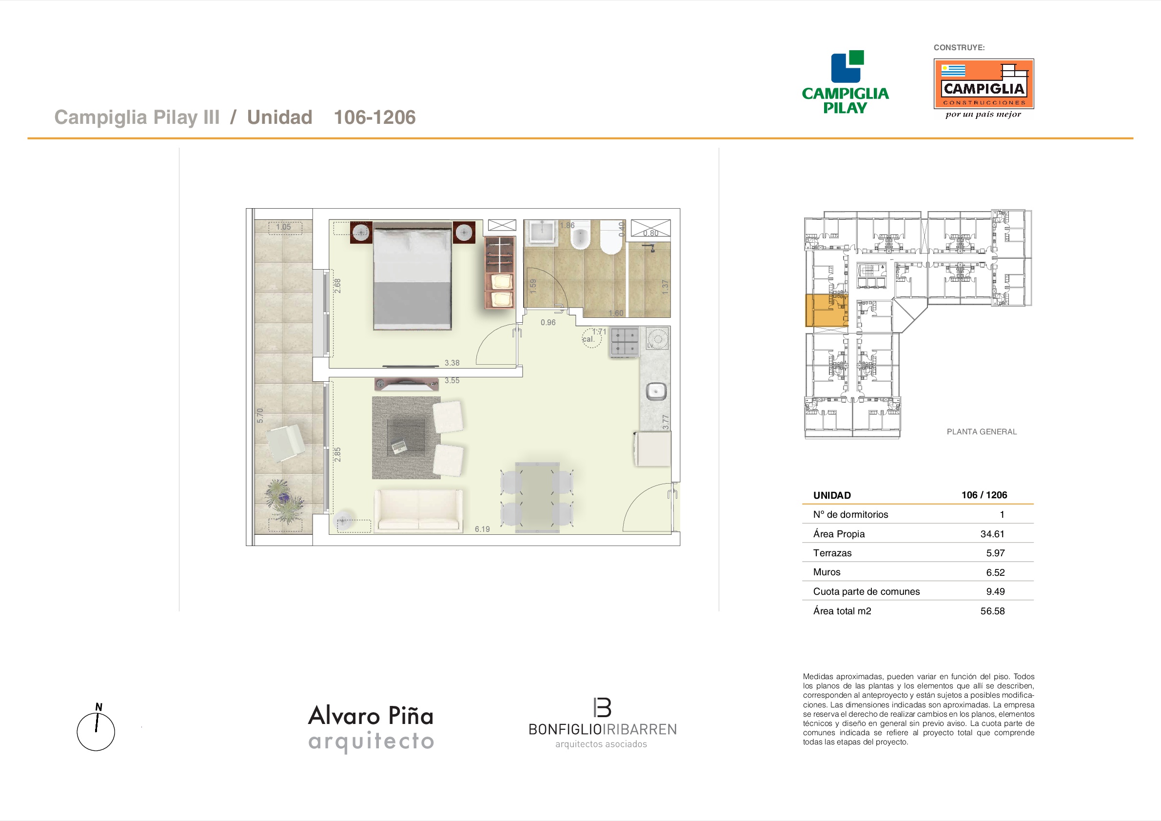 406 — Campiglia Pilay III, IV y V