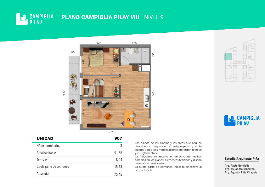 907 — Campiglia Pilay VIII