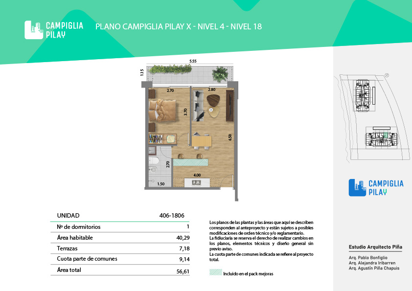 806 — Campiglia Pilay X y IX
